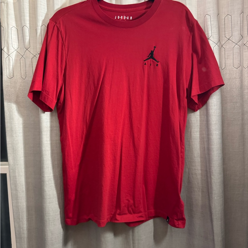 Jordan Men's Bold Red Short Sleeve Tee